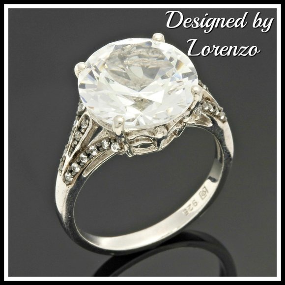 ColoreSG by LORENZO SS .925 Ring, sz 6.5 - Authent - Picture 1 of 5